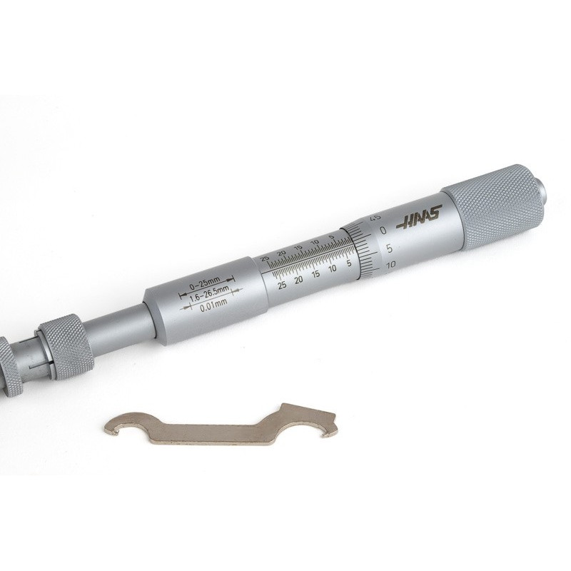 0-25mm Internal Groove Micrometer, 0.01mm Graduation