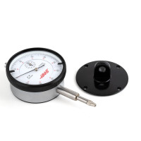 Індикатор падіння циферблата, діапазон 10 мм, ціна поділки 0,01 мм, двонаправлений циферблат 0-100, оздоблений коштовним камінням