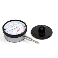 Індикатор падіння циферблата, діапазон 10 мм, ціна поділки 0,01 мм, двонаправлений циферблат 0-100, оздоблений коштовним камінням