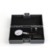 Dial Test Indicator, 0.01mm Graduation, 0.5mm Range, 0-25-0 Dial, Long Stylus