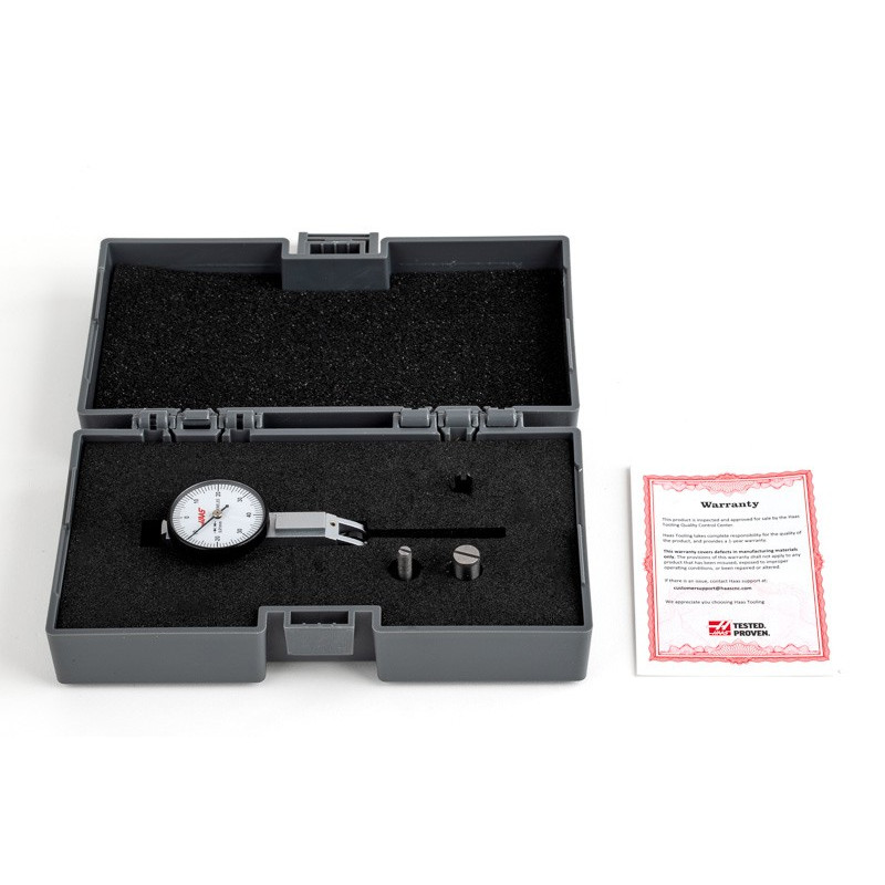 Dial Test Indicator, 0.01mm Graduation, 0.8mm Range, 0-40-0 Dial, Ruby Tip