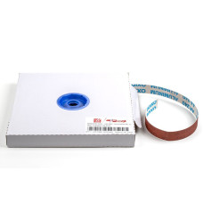 Рулон абразивного матеріалу для тканини, ширина 2,5 см x довжина 43,5 м, оксид алюмінію, зернистість 240, дуже дрібний - 1 шт.