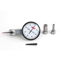 Індикатор циферблатного типу, ціна поділки 0,01 мм, діапазон 0,8 мм, циферблат 0-40-0, великий циферблат, рубіновий наконечник