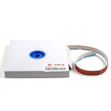 Рулон абразивного матеріалу для тканини, ширина 2,5 см x довжина 43,5 м, оксид алюмінію, зернистість 180, дуже дрібний - 1 шт.