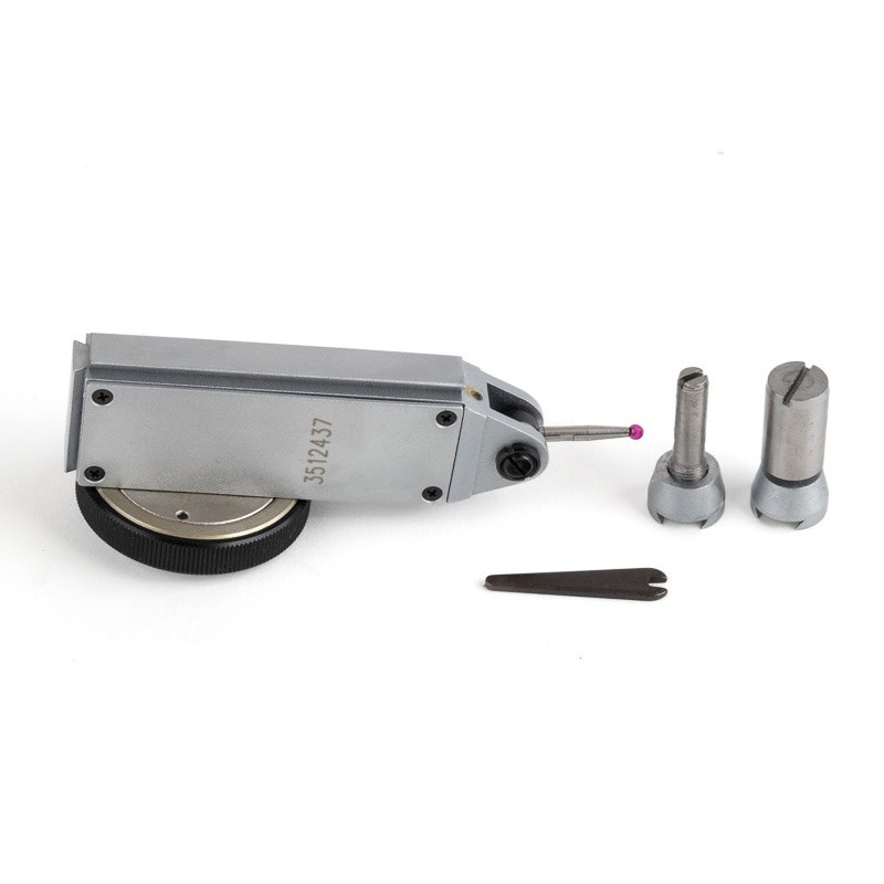 Dial Test Indicator, 0.002mm Graduation, 0.2mm Range, 0-100-0 Dial, Ruby Tip