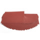 Cloth Abrasive Sheet, 9" Width x 11" Length, Aluminum Oxide, 320 Grit, Very Fine-Grade - Pack of 25