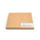 Cloth Abrasive Sheet, 9" Width x 11" Length, Aluminum Oxide, 320 Grit, Very Fine-Grade - Pack of 25