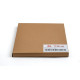 Cloth Abrasive Sheet, 9" Width x 11" Length, Aluminum Oxide, 180 Grit, Very Fine-Grade - Pack of 25