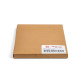 Cloth Abrasive Sheet, 9" Width x 11" Length, Aluminum Oxide, 120 Grit, Fine-Grade - Pack of 25