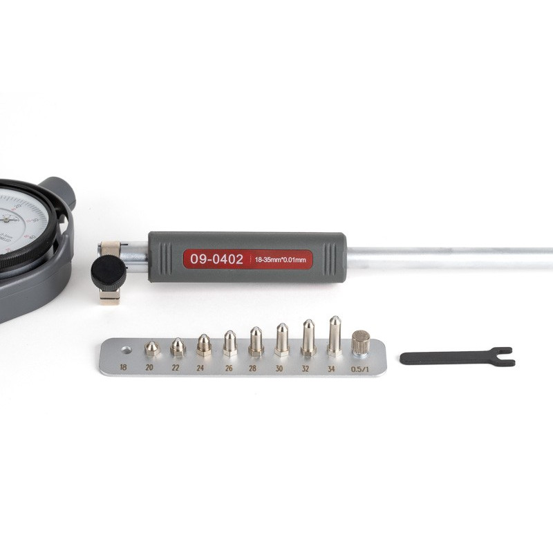 18-35mm Dial Bore Gage, 0.01mm Graduation, 150mm Reach