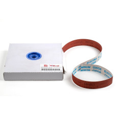 Рулон абразивного матеріалу для тканини, ширина 3,8 см x довжина 43,7 м, оксид алюмінію, зернистість 180, дуже дрібний - 1 шт.