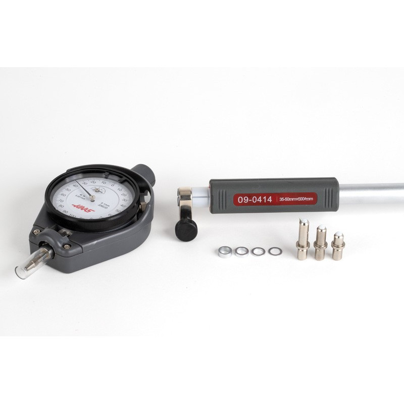 35-50mm High Resolution Dial Bore Gage, 0.001mm Graduation, 150mm Reach