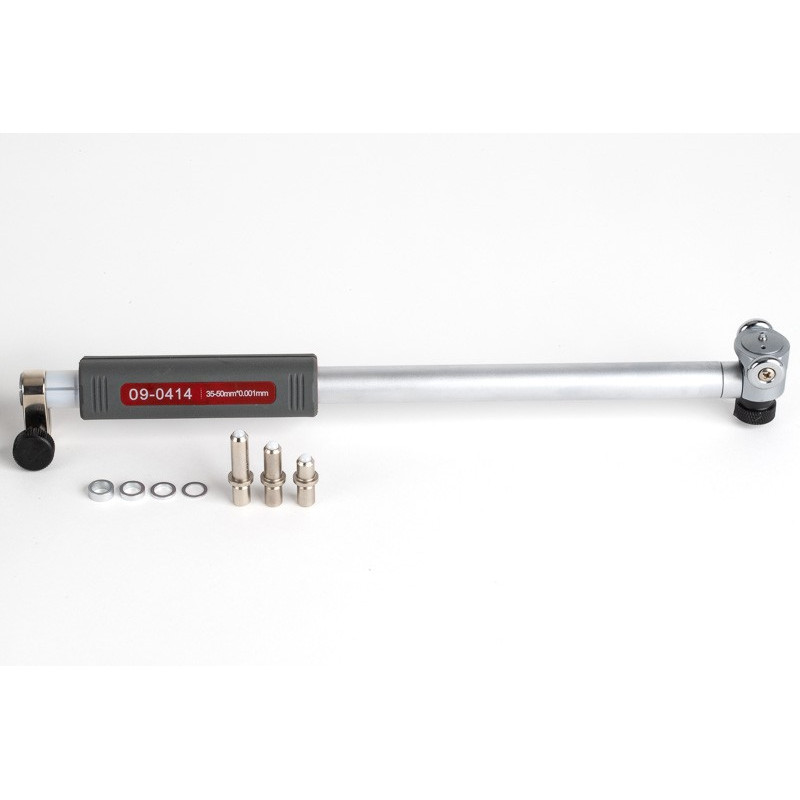 35-50mm High Resolution Dial Bore Gage, 0.001mm Graduation, 150mm Reach