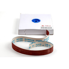 Рулон абразивного матеріалу для тканини, ширина 2 дюйми x довжина 145 футів, оксид алюмінію, зернистість 400, надзвичайно дрібний - 1 шт.