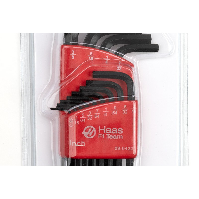 13-Piece, L-Key Long Arm Hex Wrench Set, 0.05" - 3/8"