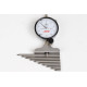 0-100mm Dial Depth Gauge, 64mm Base, 0.01mm Graduation