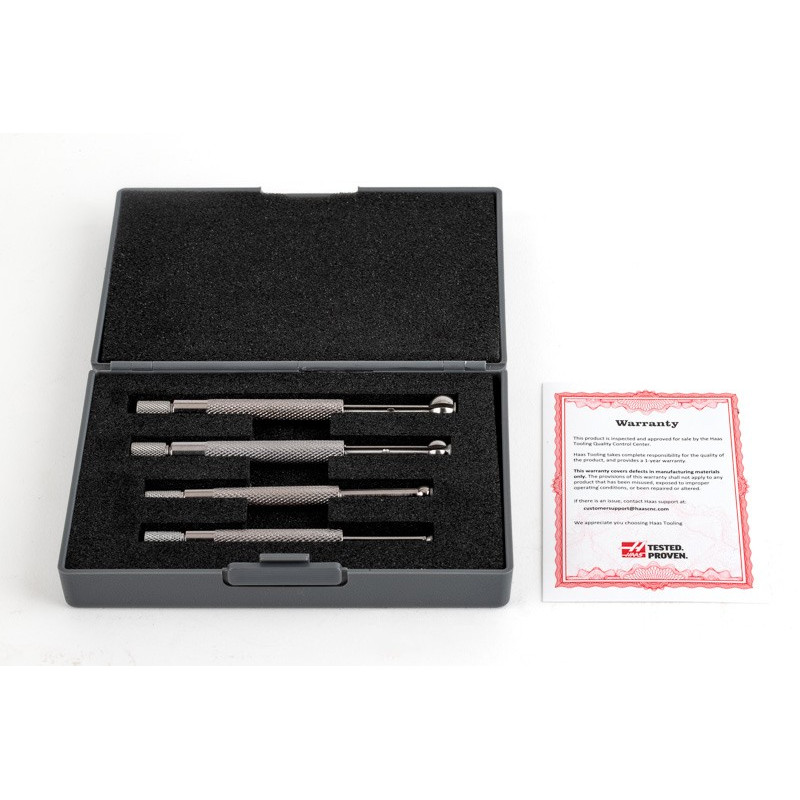 4-Piece, Small Bore Gauge Set, 1/8" - 1/2" \ 3.0 - 13.0 mm