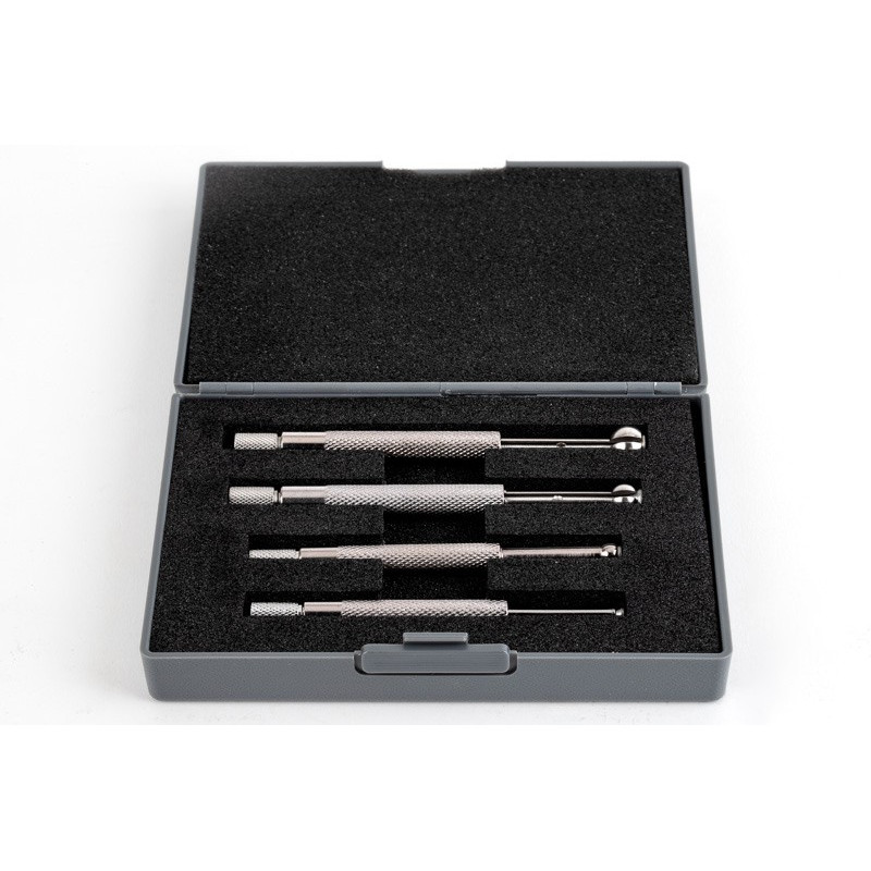 4-Piece, Small Bore Gauge Set, 1/8" - 1/2" \ 3.0 - 13.0 mm