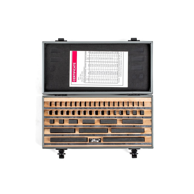 47-Piece, Metric Gauge Block Set, AS-0 Grade, 1 - 100mm