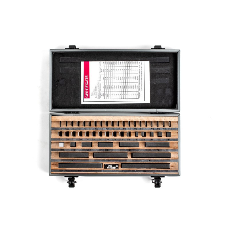 47-Piece, Metric Gauge Block Set, AS-1 Grade, 1 - 100mm