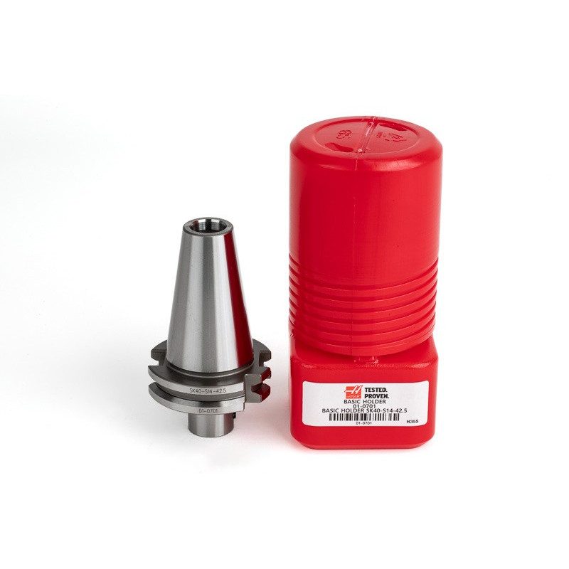 SK40 Boring Head Holder, 14mm Pilot Bore x 42.5mm Gage Length, TSC