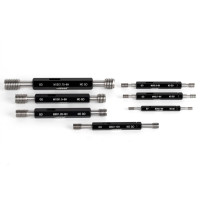 7-Piece, GO / NO-GO Thread Plug Gauge Set, Metric