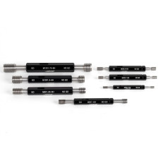 7-Piece, GO / NO-GO Thread Plug Gauge Set, Metric