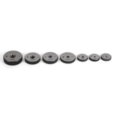 7-Piece, NO-GO Thread Ring Gauge Set, Metric