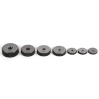 7-Piece, GO Thread Ring Gauge Set, Metric