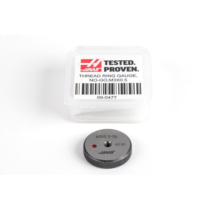 M3x0.5-6g, NO-GO Thread Ring Gauge