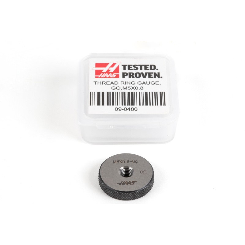 M5x0.8-6g, калібр різьбового кільця GO