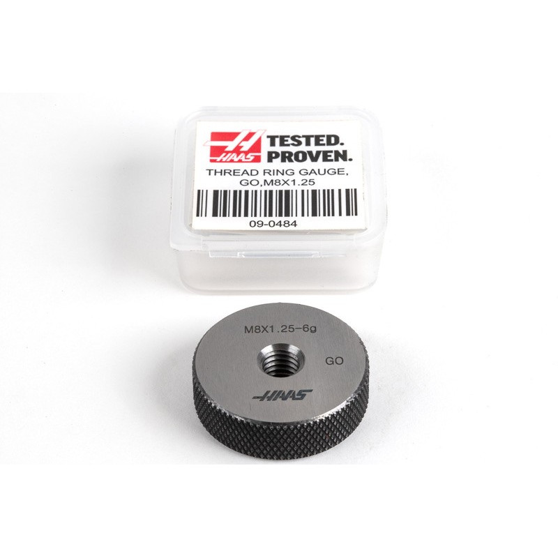M8x1.25-6g, калібр різьбового кільця GO