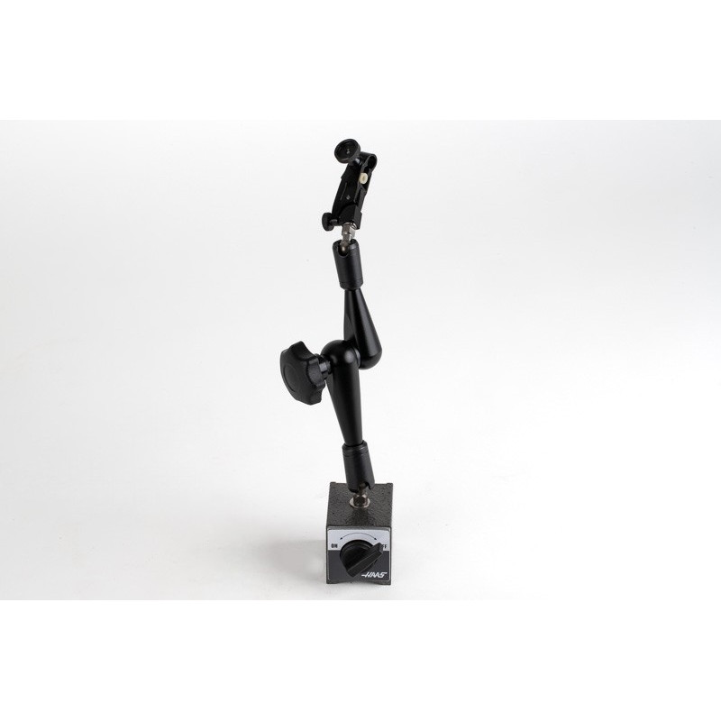 Magnetic Indicator Stand, Articulating Arm, Fine Adjust Tip, 290mm Overall Length, Fits: 8mm, 3/8", Dovetail