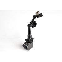 Магнітна підставка-індикатор, шарнірний важіль, загальна довжина 160 мм, точне регулювання основи, підходить для: 6 мм, 8 мм, 3/8", ластівчин хвіст