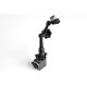 Magnetic Indicator Stand, Articulating Arm, 160mm Overall Length, Fine Adjust Base, Fits: 6mm, 8mm, 3/8", Dovetail
