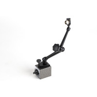 Магнітна підставка-індикатор, шарнірний важіль, загальна довжина 280 мм, точне регулювання основи, підходить для: 6 мм, 8 мм, 3/8", ластівчин хвіст