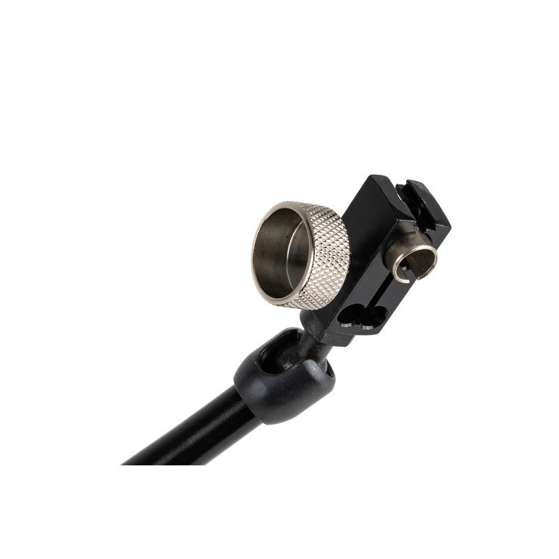 Magnetic Indicator Stand, Articulating Arm, 280mm Overall Length, Fine Adjust Base, Fits: 6mm, 8mm, 3/8", Dovetail