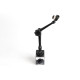 Magnetic Indicator Stand, Articulating Arm, 280mm Overall Length, Fine Adjust Base, Fits: 6mm, 8mm, 3/8", Dovetail