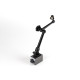 Magnetic Indicator Stand, Articulating Arm, 356mm Overall Length, Fine Adjust Base, Fits: 6mm, 8mm, 3/8", Dovetail