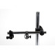 Precision Ground Indicator Stand, Fine Adjust Tip, 355mm & 210mm Beams, Fits: 4mm, 8mm, 3/8", Lug Back