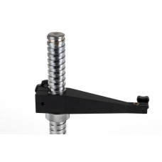 Granite Comparator Stand, 300x200x60mm, Adjustable Column, Fits: 8mm, 3/8"