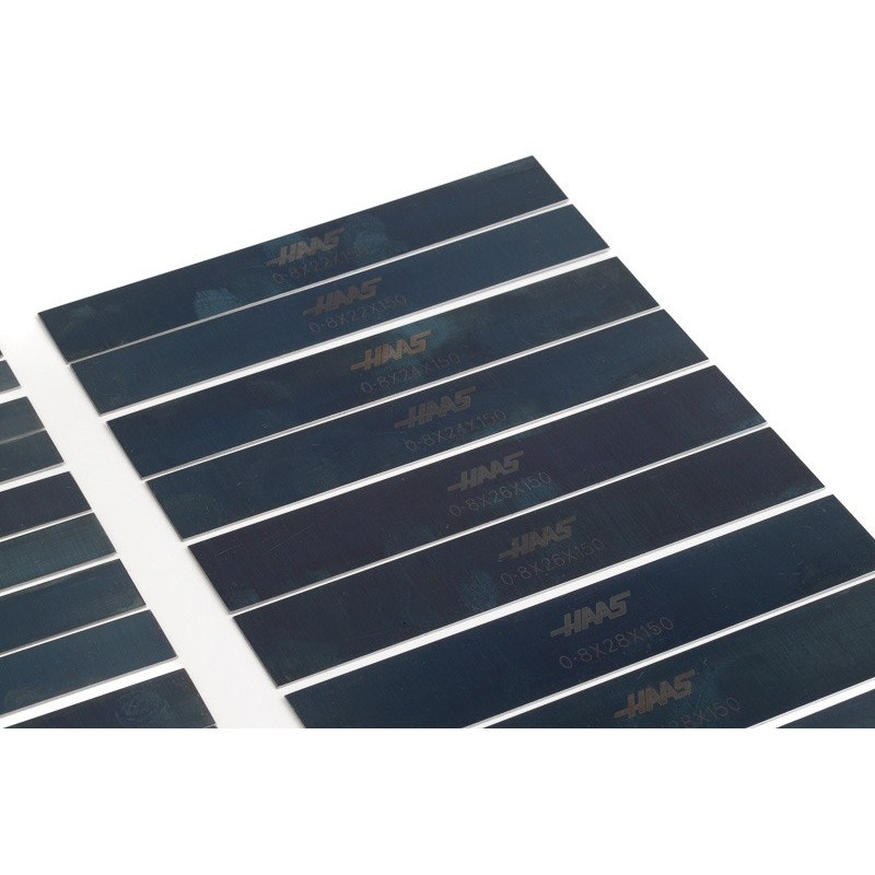 Hard Steel Thin Parallel Set, 150mm Length x 0.8mm Width, 12-30mm Height, 10 Pairs