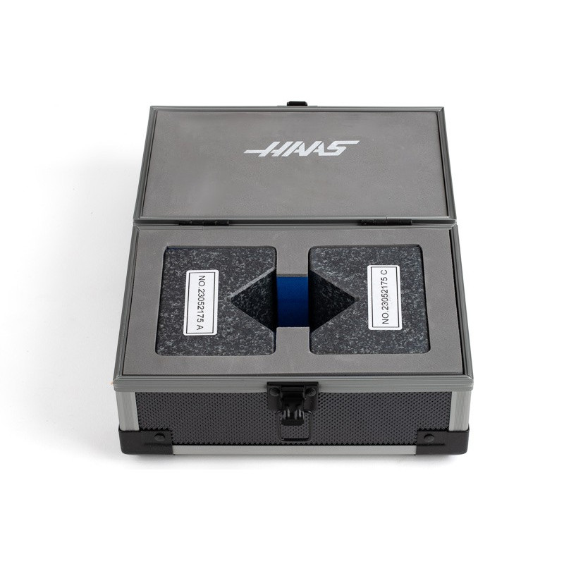 Granite V-Block Pair, 100x50x70mm, 90° V Angle, 5-45mm Ø Range