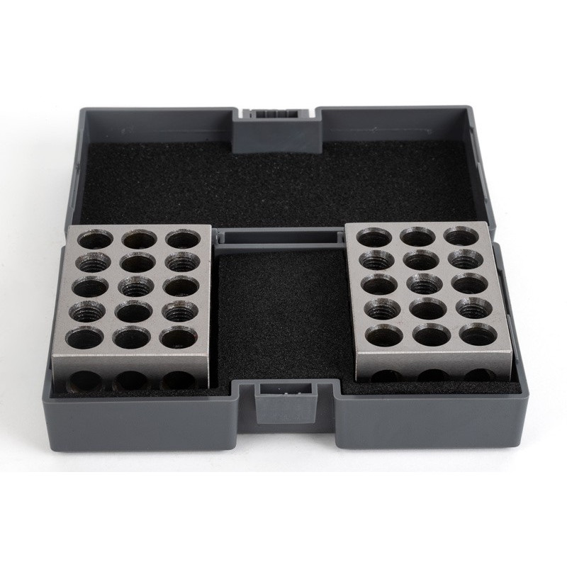 123 Metric Setup Block Matched Pair, 25-50-75mm, 0.008/25mm Accuracy