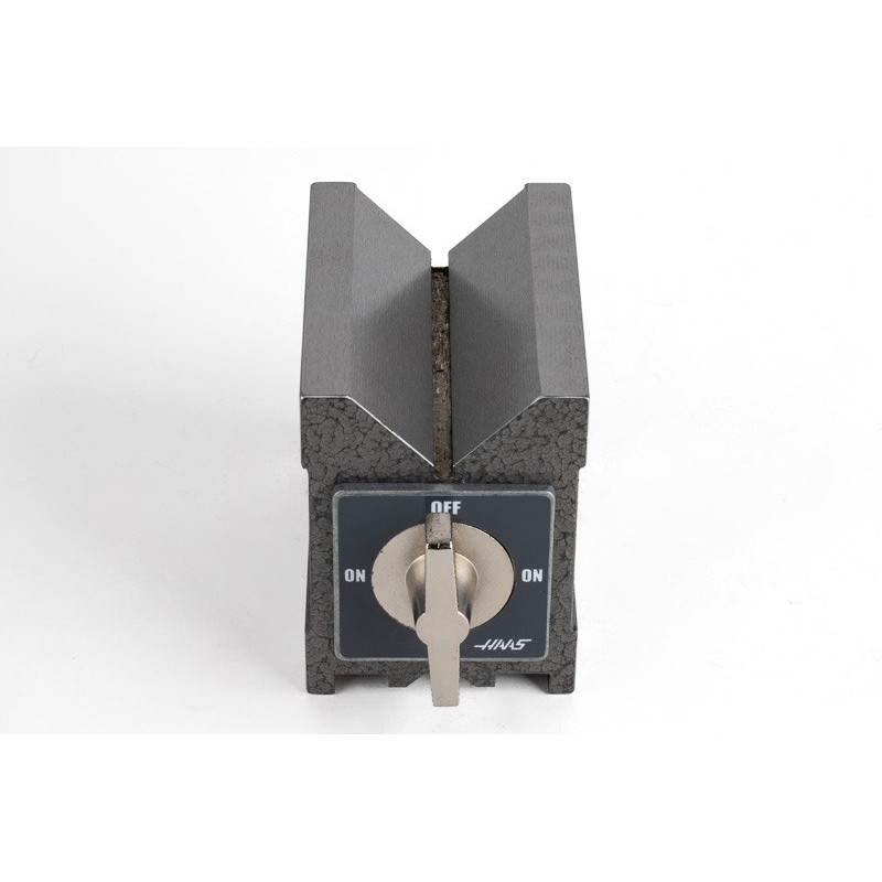 Магнітний V-подібний блок, 100x70x95 мм, місткість заготовки 60 мм, подвійний V-подібний блок 90°