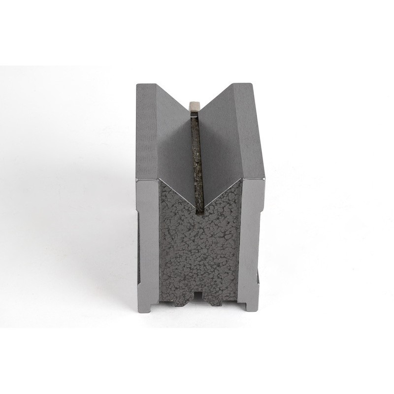 Магнітний V-подібний блок, 100x70x95 мм, місткість заготовки 60 мм, подвійний V-подібний блок 90°