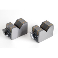 Magnetic V-Block Pair, 70x40x50mm, 50mm Ø Workpiece Capacity, 90° V Angle