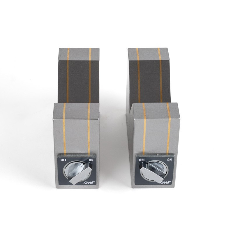 Magnetic V-Block Pair, 150x50x100mm, 100mm Ø Workpiece Capacity, 90° V Angle