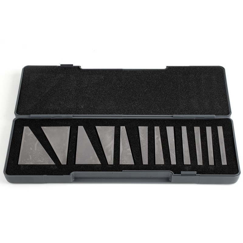 12-предметний набір кутових блоків, 0,25° - 30°