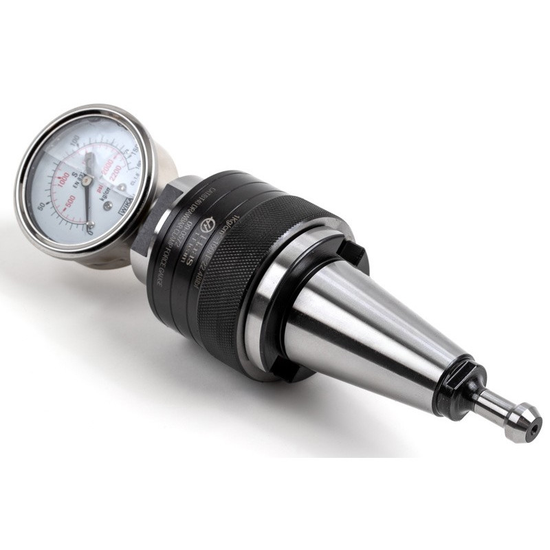40-конічний шпиндельний манометр для зчеплення, діапазон 150 кг/см²